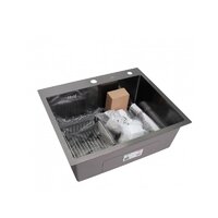 Wisent WS-37050BD/GER013 (с сифоном, дозатором и коландером) Image #3