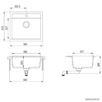 Aquasanita Quadro SQQ100W (alba 710) Image #2