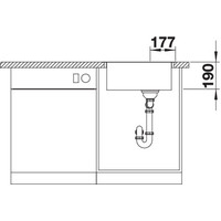 Blanco Artago 6-IF/A SteelFrame (черный) Image #5