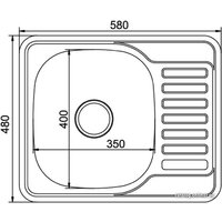 Mixline 532309 (правая, декор, 0.8 мм) Image #2