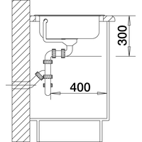 Blanco Tipo 45 525320 (нержавеющая сталь матовая) Image #8