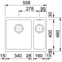 Franke Kubus KBG 160 125.0302.774 (миндаль) Image #2