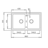 TEKA Stone 90 B-TG 2B (белый) Image #2