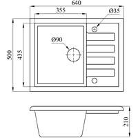 БелЭворс Vega L (темно-бежевый, без сифона) Image #2