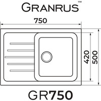 Granrus GR-750 (светло-серый) Image #2