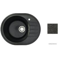 БелЭворс New Lux L + смеситель W4998-3-22 (черный) Image #2