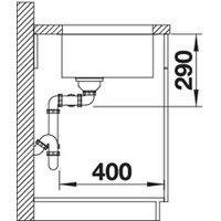 Blanco Andano 340/340-U (без клапана-автомата) Image #3