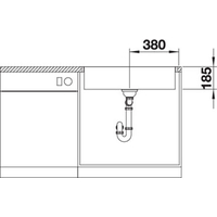 Blanco Zerox 700-IF/A Durinox (с клапаном-автоматом) Image #2