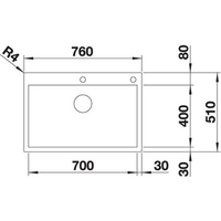 Blanco Zerox 700-IF/A Durinox (с клапаном-автоматом) Image #4