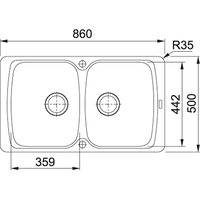 Franke Antea AZG 620 (оникс) Image #2