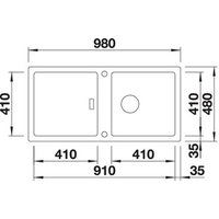 Blanco Adon XL 6 S (бетон) 525298 Image #2