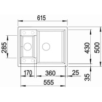 Blanco Metra 6 525922 (черный) Image #2