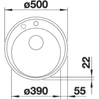 Blanco Riona 45 526095 (черный) Image #3