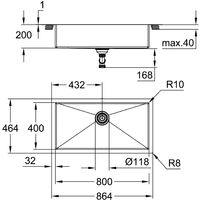 Grohe K700 90-S 86,4/46,4 1.0 31580SD1 Image #3