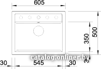 Blanco Dalago 6-F Silgranit тёмная скала (518851) Image #2