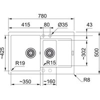 Franke Maris MRG 651-78 114.0693.532 (матовый черный) Image #2