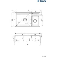 Deante Eridan ZQE T20B (антрацитовый металлик) Image #2