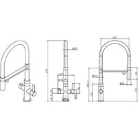 Aquasanita AIR 100 X + cмеситель AquaSanita 7763-T graphite Image #6