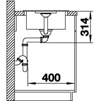 Blanco Favum XL 6 S 524233 (антрацит) Image #6