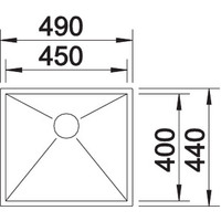 Blanco Zerox 450-U (полированная) Image #3