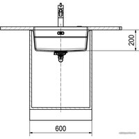 Franke Kubus 2 KNG 110-52 125.0528.614 (белый) Image #3