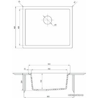 Deante Corda Flush ZQA S10F (серый металлик) Image #2