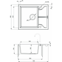 Deante Andante ZQN 211A (графитовый) Image #2