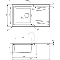 Deante Prime ZSR G113 (графитовый металлик) Image #4