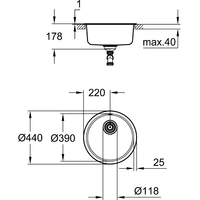 Grohe K200 50-S 44 1.0 31720SD0 Image #2