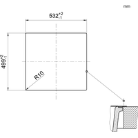 Blanco Subline 500-IF/A SteelFrame (белый) 524112 Image #6