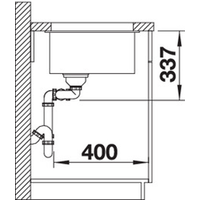 Blanco Subline 480/320-U (антрацит) 523584 Image #3