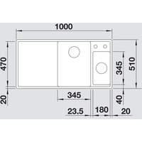 Blanco AXIA III 6 S 525850 (черный) Image #2