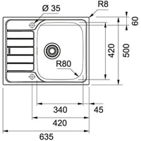 Franke SKL 611-63 Image #2