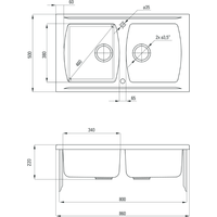 Deante Lusitano ZCL 620N (белый) Image #2