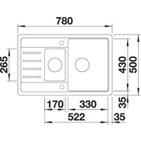 Blanco Legra 6S Compact (кофе) [521307] Image #2