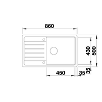 Blanco Legra XL 6 S 523327 (алюметаллик) Image #3