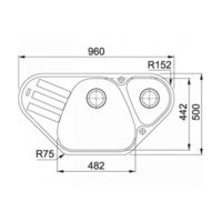 Franke Antea AZG 661-E (миндаль) Image #2