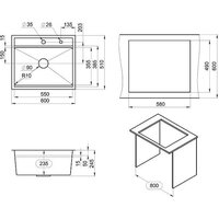 Granula Kitchen Space 6051 (сталь матовая) Image #4