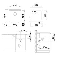 Blanco Subline 400-U Coloured Components кофе (527792) Image #2