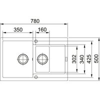 Franke Maris MRG 651-78 114.0675.991 (матовый черный) Image #3