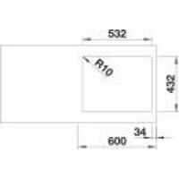 Blanco Subline 500-IF SteelFrame 525998 (черный) Image #4