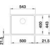 Blanco Subline 500-IF SteelFrame 525998 (черный) Image #3