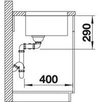 Blanco Andano 400/400-U (без клапана-автомата) Image #3