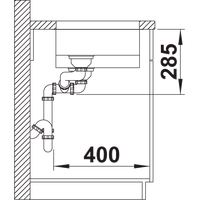 Blanco Solis 340/180-U 526129 (левая, полированная) Image #4