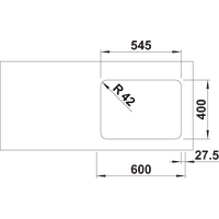 Blanco Solis 340/180-U 526129 (левая, полированная) Image #5