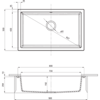 Deante Corda ZQA G10D (графитовый металик) Image #2