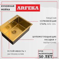 ARFEKA AF 600*450 Golden PVD Nano Image #7