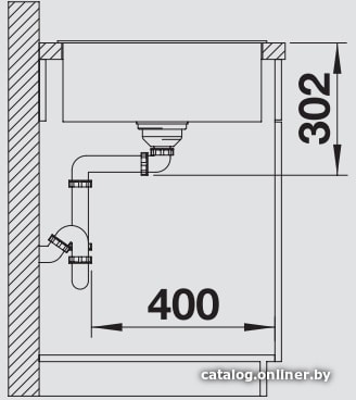 Blanco Axia III XL 6 S чёрный доска ясень (525858) Image #6