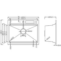 Roxen Stage 560250-60B PVD графит (c держателем для ножей, двумя коландерами, разделочной доской и дозатором) Image #15