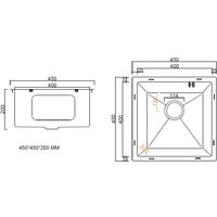 ARFEKA ECO AR 450*450 GOLD PVD NANO Image #10